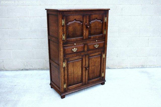 Image 103 of A TITCHMARSH AND GOODWIN DRINKS WINE CABINET CUPBOARD STAND