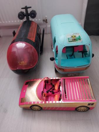 Image 2 of Lol dolls house,plane bus and car
