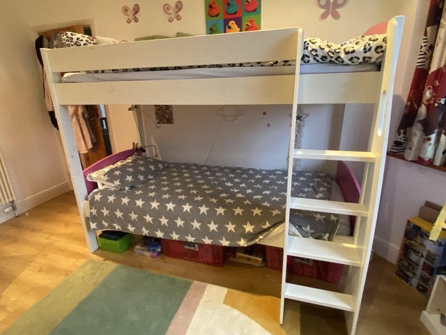 Preview of the first image of Stompa Uno S White Bunk Bed.