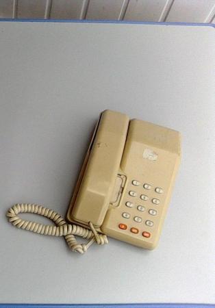Image 1 of For sale one old slimline style telephone