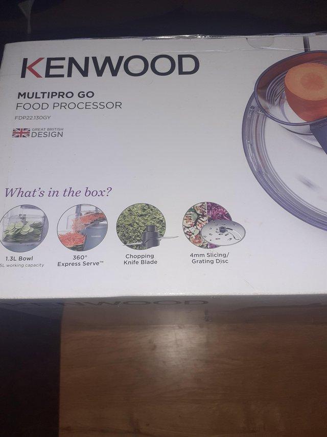 Preview of the first image of Kenwood food processor. Unused.