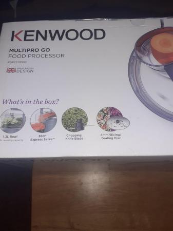 Image 1 of Kenwood food processor. Unused