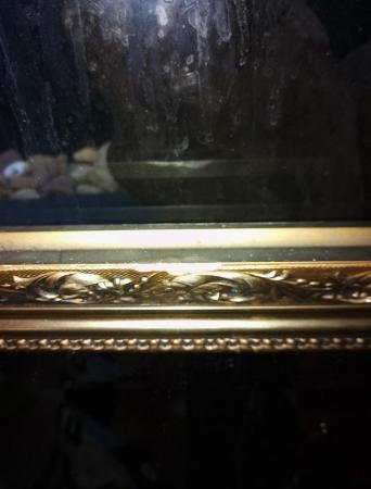 Image 3 of Mirror bevelled edge gold frame