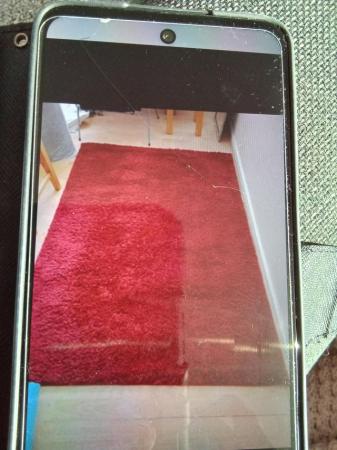 Image 2 of Great Condition Red Shaggy Rug