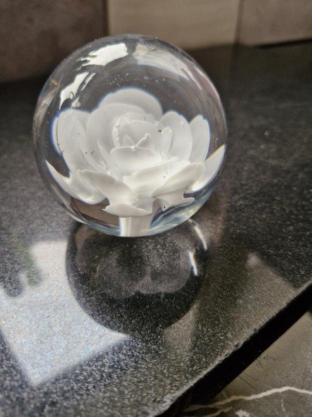 Preview of the first image of Glass paperweight ********************.