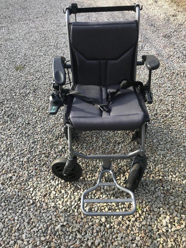 Preview of the first image of Powered wheelchair eFOLDI Powerchair Model HBLD3-D.