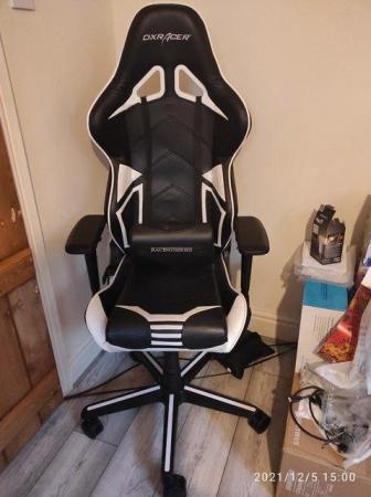 Image 2 of DX RACER GAMING CHAIR HARDLY USED