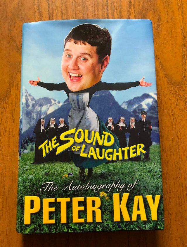 Preview of the first image of PETER KAY AUTOBIOGRAPHY 'THE SOUND OF LAUGHTER'.
