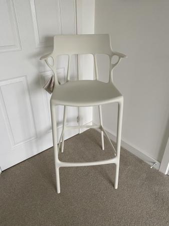 Image 3 of BNIB Kartell Ai 75cm stool white
