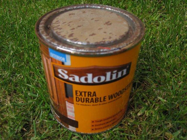 Preview of the first image of SADOLIN WOODSTAIN JACOBEAN WALNUT.