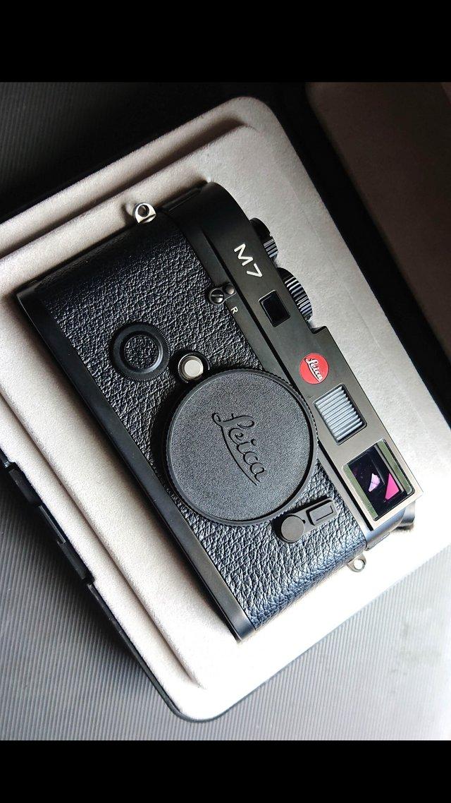 Preview of the first image of Leica M7 Black Camera (Ultra Rare 0.58 Viewfinder).