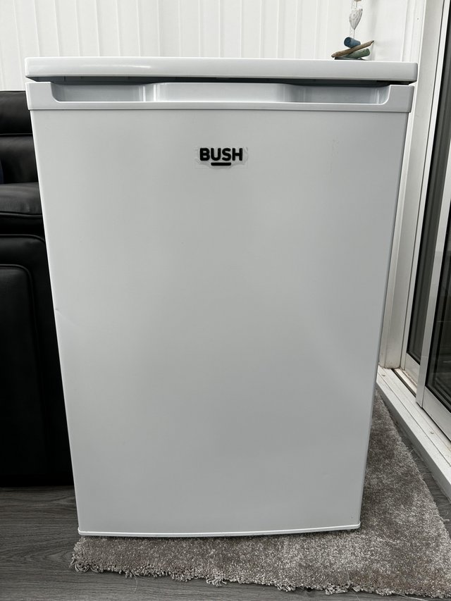 Preview of the first image of Bush M5585UCFR Under Counter Freezer - White only £70.