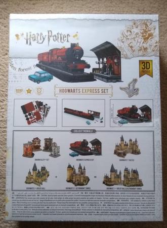 Image 1 of Harry Potter Hogwarts Express 3D puzzle - new