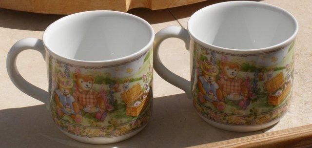 Preview of the first image of Childs' Wooster bear mugs.