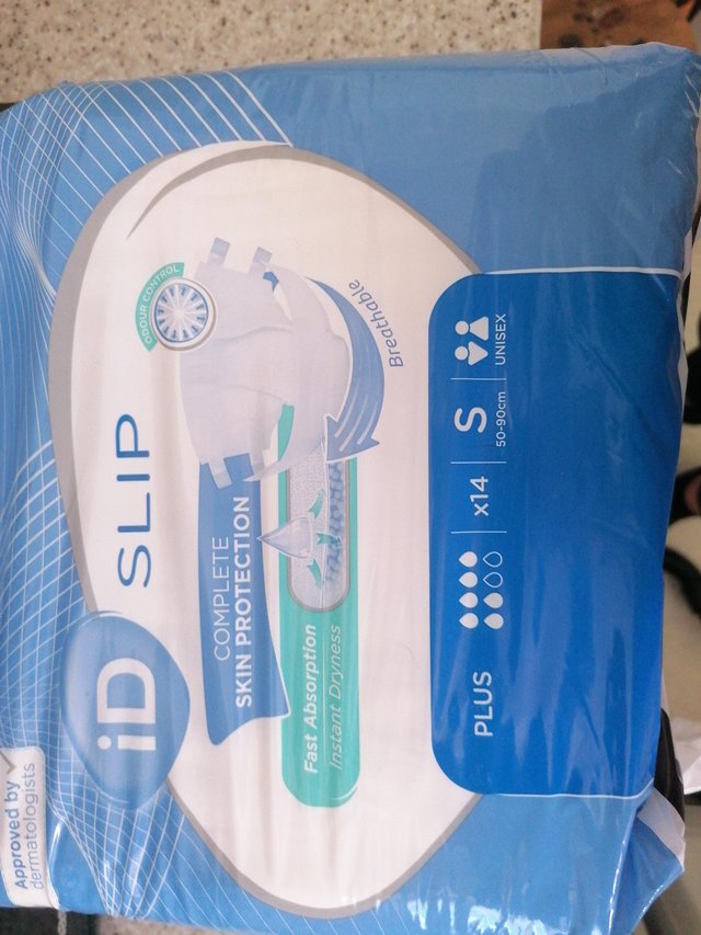 Preview of the first image of ID SLIP NAPPIES SIZE SMALL.