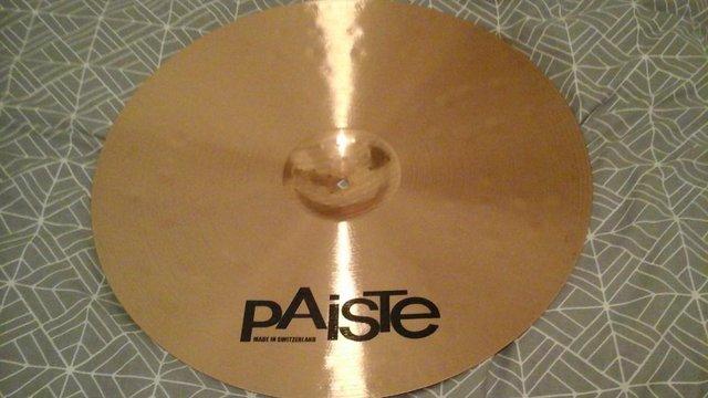 Image 3 of Paiste Dimensions Reflector 20" Deep Full Ride Immaculate!