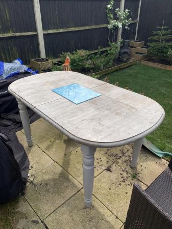 Image 1 of 4 - 6 seater table project