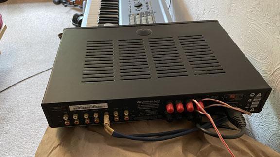 Image 2 of Cambridge Audio Azur 350A Integrated Amplifier w/Remote