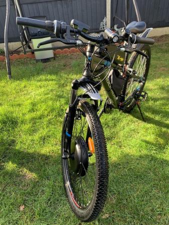 Image 1 of 500W, 48V converted ebike for sale