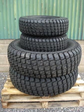 Image 3 of PAIR OF GALAXY MIGHTY MOW GRASS TYRES 41 X 14.00 - 20