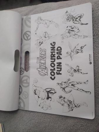 Image 3 of Marvel Avengers Colouring Fun Pad