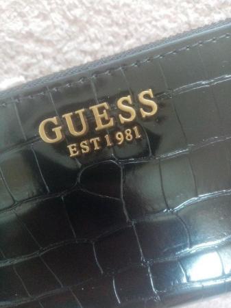 Image 1 of Croc guess purse genuine large