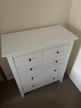 Image 2 of Dunelm bedroom drawers - excellent condition