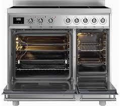 Preview of the first image of SMEG 90CM ELECTRIC INDUCTION RANGE COOKER-S/S-GRADED--.