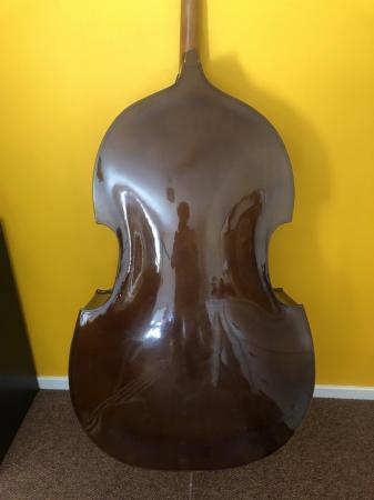 Image 2 of Stentor Student double bass 1/2 size