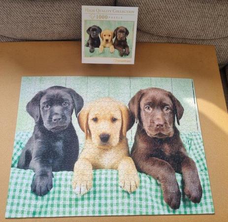 Image 3 of 1000 piece jigsaw called THREE LABS by CLEMENTONI.