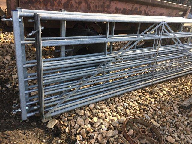 Preview of the first image of Galvanised farm gates excellent condition.