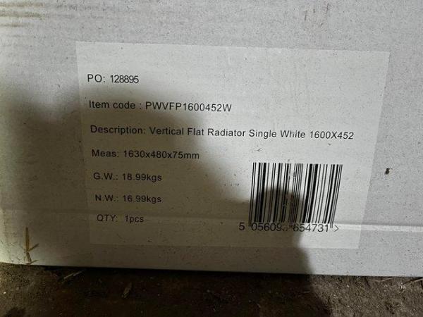 Image 1 of 2x brand new unused radiators still in packaging