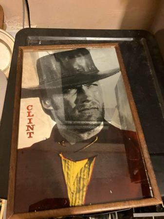 Image 1 of Clint Eastwood western mirror