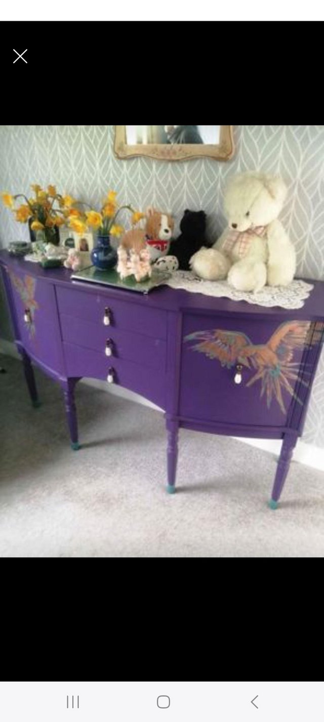 Preview of the first image of Retro upcycled Sideboard.