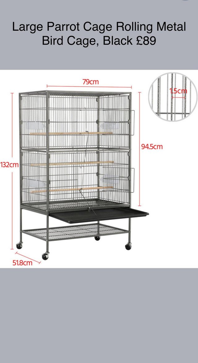 Preview of the first image of Birds cages for sale in Boston.