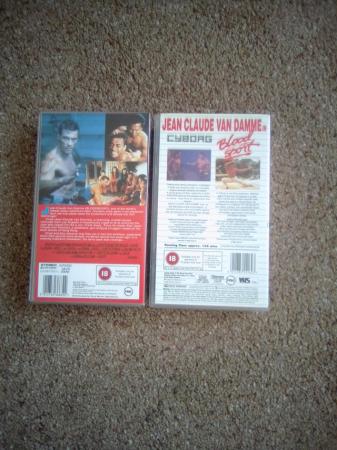 Image 1 of Jean Claude Van Damme VHS videos