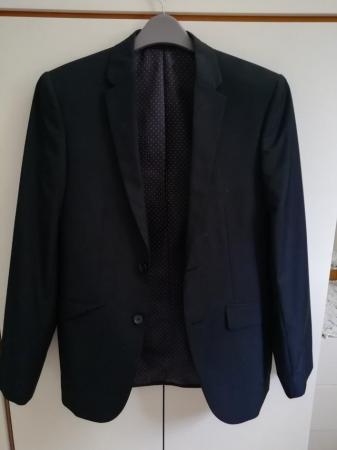 Image 1 of Black Suit - worn once to school prom