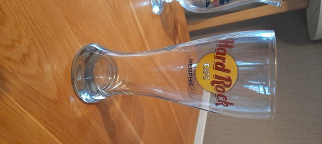 Image 2 of Hard Rock Cafe Tall Glasses in perfect condition
