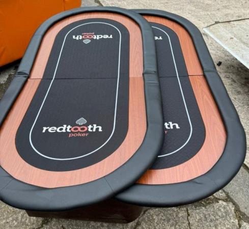 Image 3 of 2 x Redtooth poker table tops