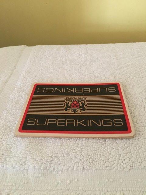Preview of the first image of John Player Superkings unused Beer Mats.