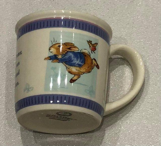 Preview of the first image of Wedgewood Beatrix Potter Peter Rabbit Mug.