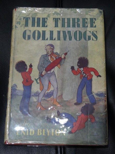 Preview of the first image of The Three Golliwogs by Enid Blyton 1951 6th Edition H/B.