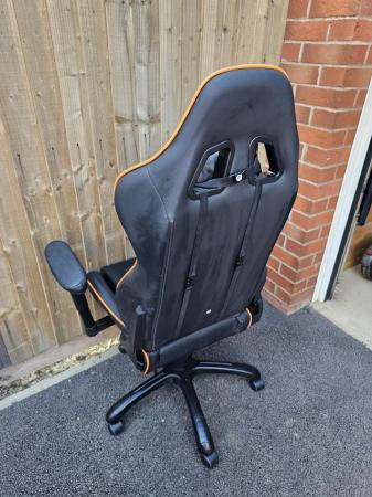 Image 1 of ADX firebase gaming chair - 1 year old.
