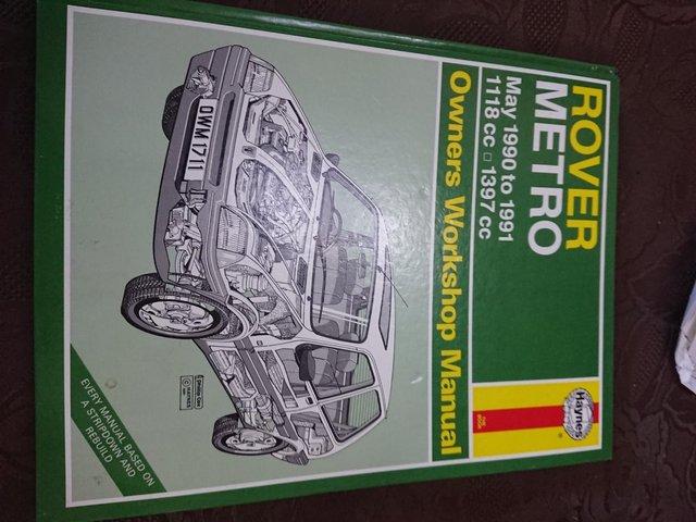 Preview of the first image of Haynes - Owners Workshop Manual - Rover Metro.