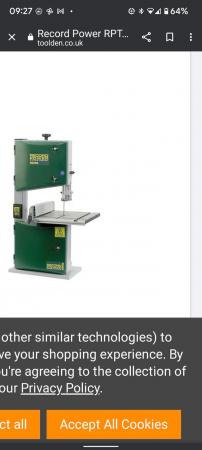 Image 1 of Wanted Electric vertical Band saw.