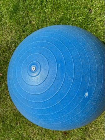 Image 2 of Swiss exercise ball, blue colour
