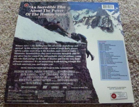 Image 3 of Alive. Laserdisc (1993). Released 1993.
