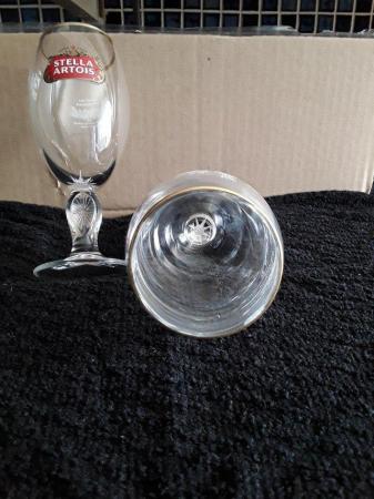 Image 1 of Set of 4 Stella Artois Half Pint Glasses