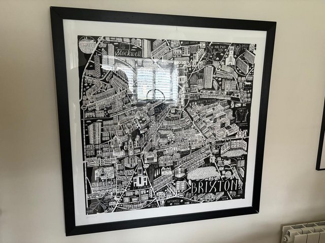 Preview of the first image of Brixton Caroline Harper limited edition silk screen print.