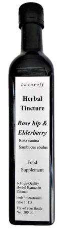 Image 1 of Rosehip & Elderberry Tincture500 ml / 17 Fl Oz